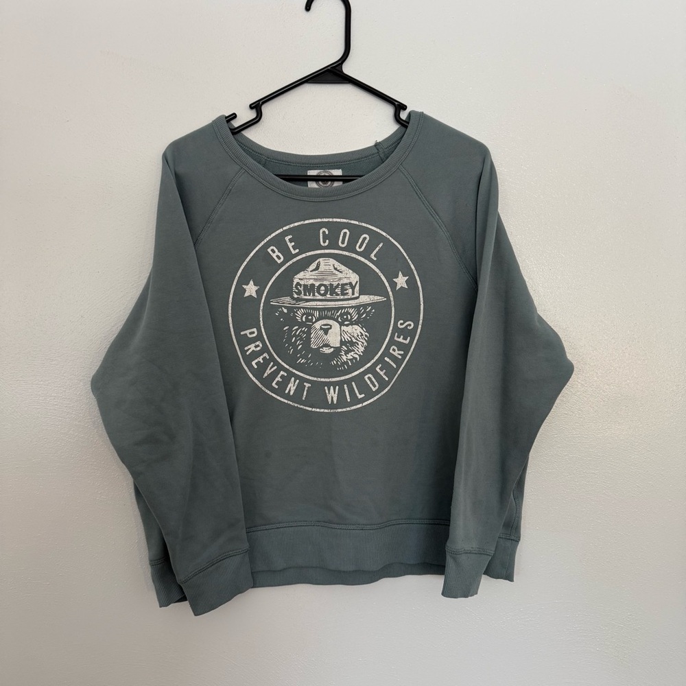 Grayson Threads Smokey Bear Be Cool Prevent Wildfires Sweater
